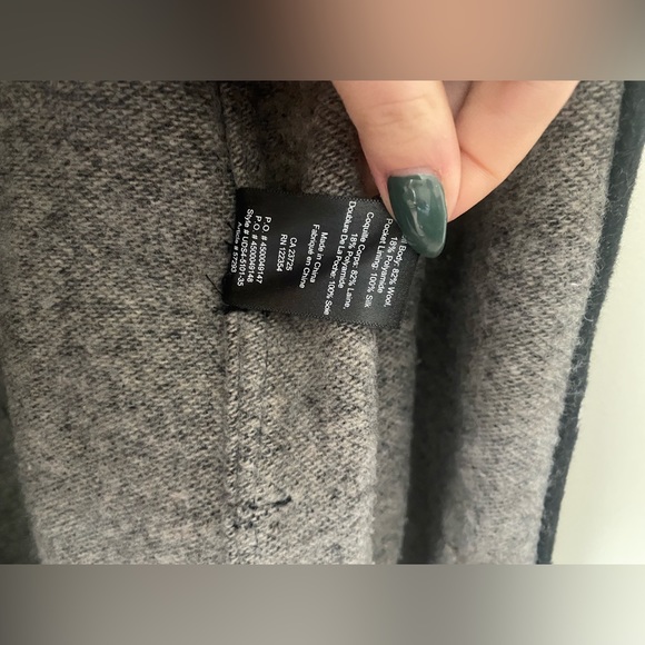 Aritzia Wilfred Aubertin Coat, Black, Size Medium - Picture 4 of 6